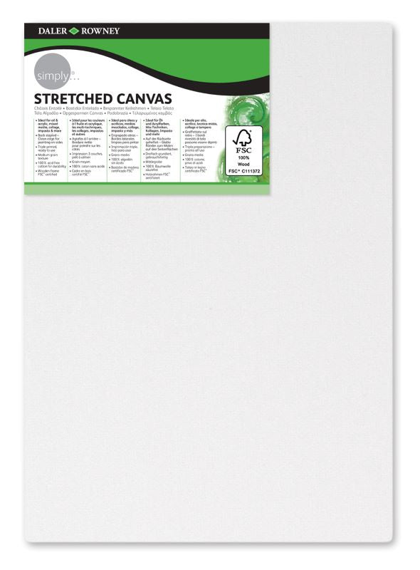 DALER-ROWNEY Simply Canvas - A5 14.8X21 cm