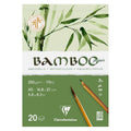 Clairefontaine Glued Pad A5 20 Sheets Bamboo 250G 975918C