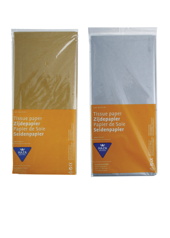 Metallic Tissue Paper - Silver