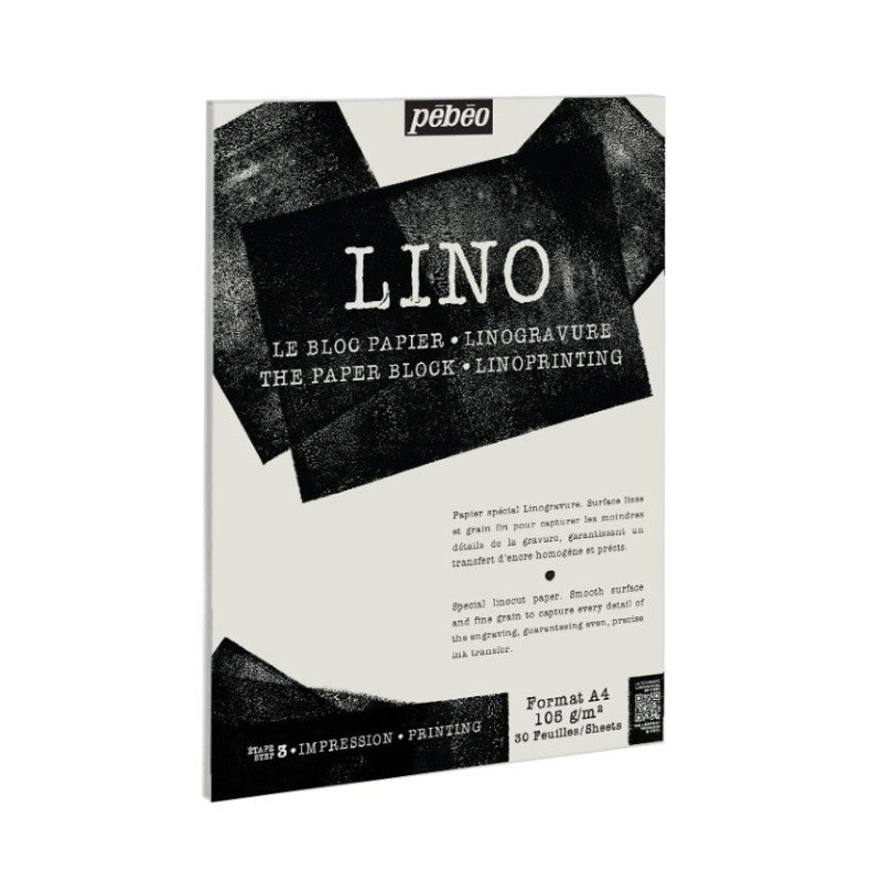Pébéo Lino Bamboo Paper Pad A4 141540
