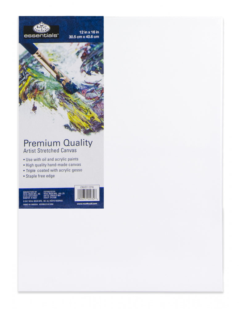Royal & Langnickel 12 X 16 Stretched Canvas Cnvst-1216