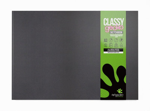 A3 Landscape Casebound Classy Hardback Sketchbook Gec707