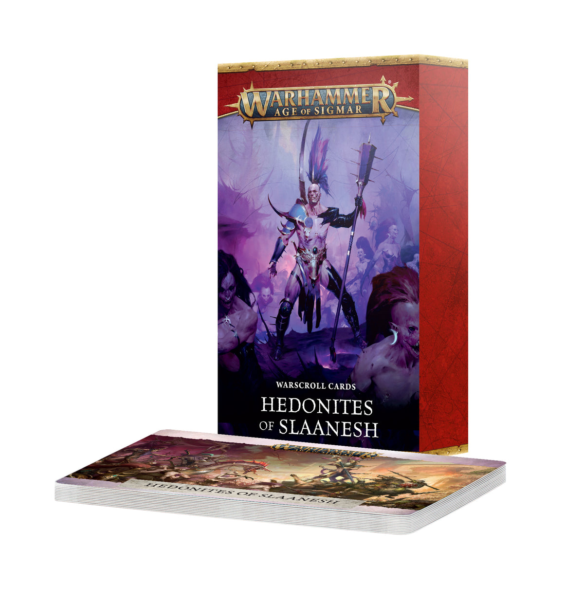 Warscroll Cards: Hedonites of Slaanesh — official Games Workshop product image