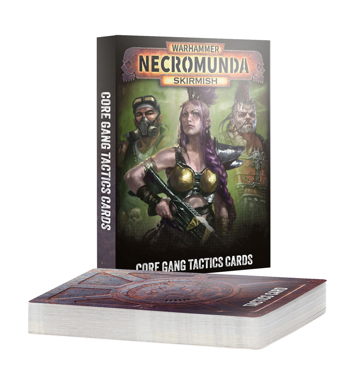 Necromunda Skirmish Core Gang Tactics Cards — official Games Workshop product image