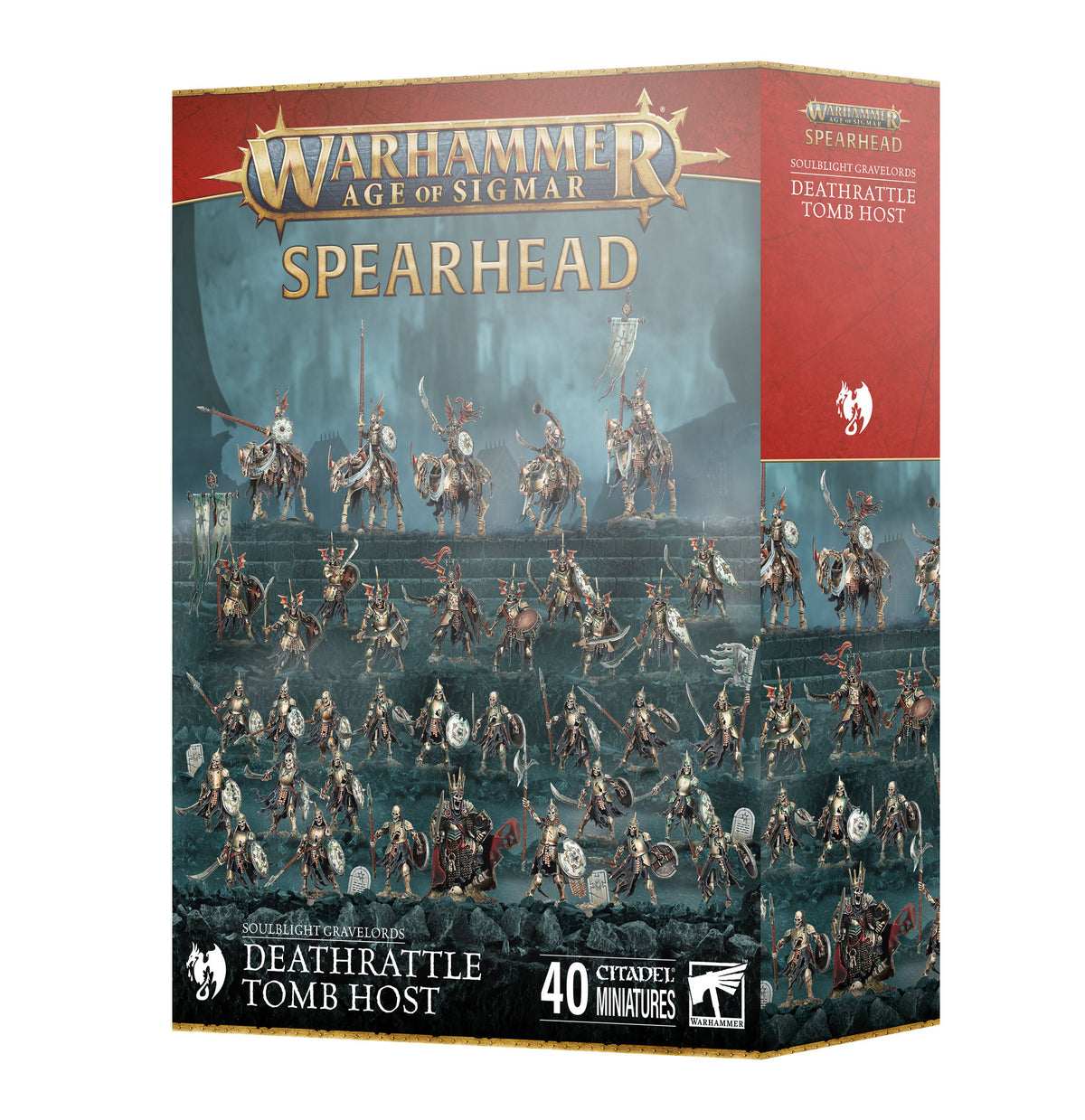 Spearhead: Soulblight Gravelords – Deathrattle Tomb Host — official Games Workshop product image