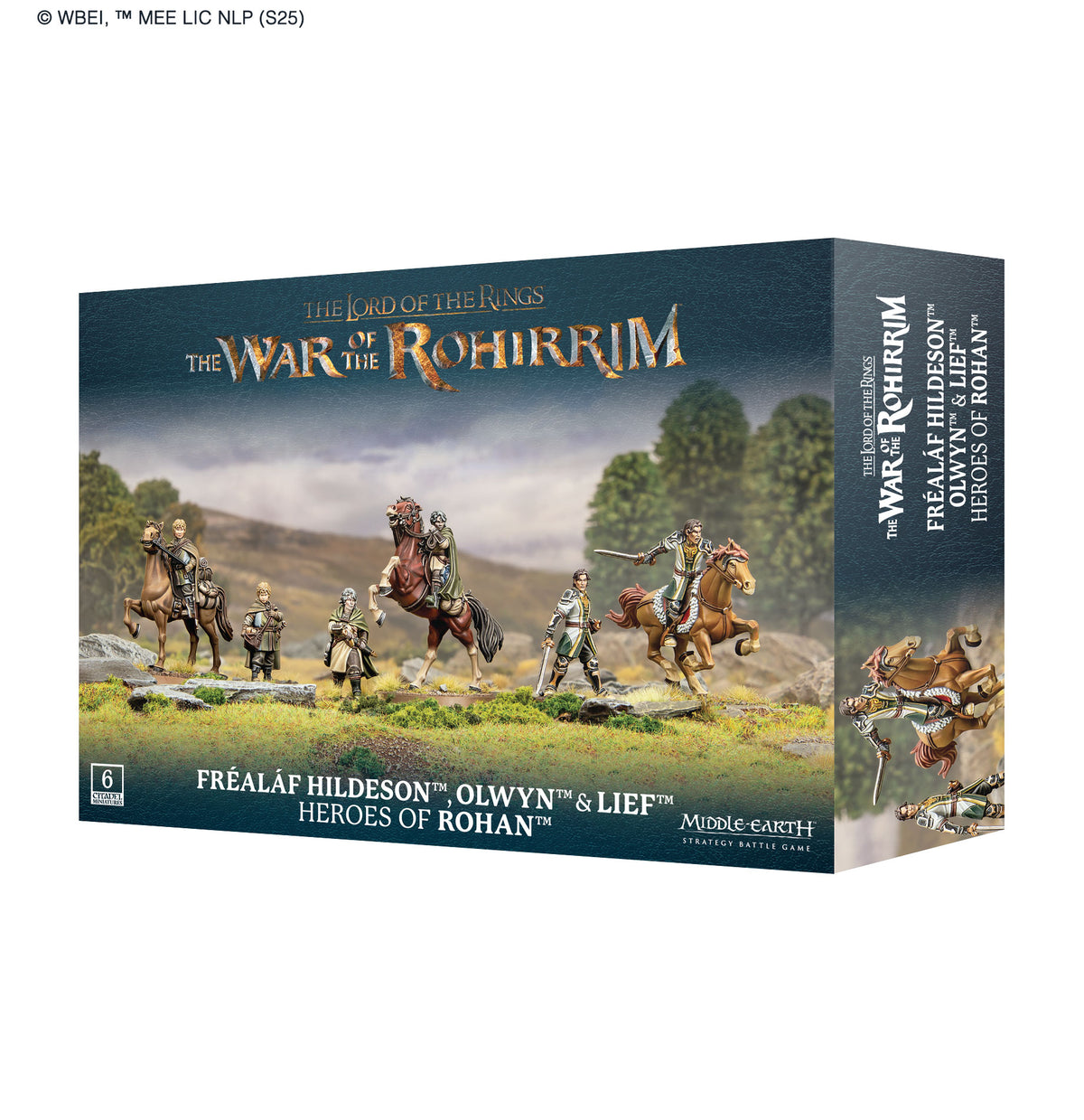 Fréaláf Hildeson™, Olwyn™ & Lief™, Heroes of Rohan™ — official Games Workshop product image