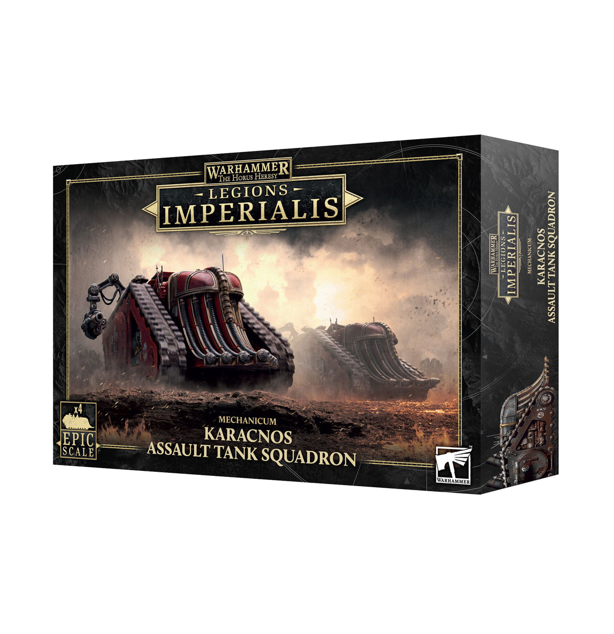 Legions Imperialis: Mechanicum Karacnos Assault Tank Squadron — official Games Workshop product image