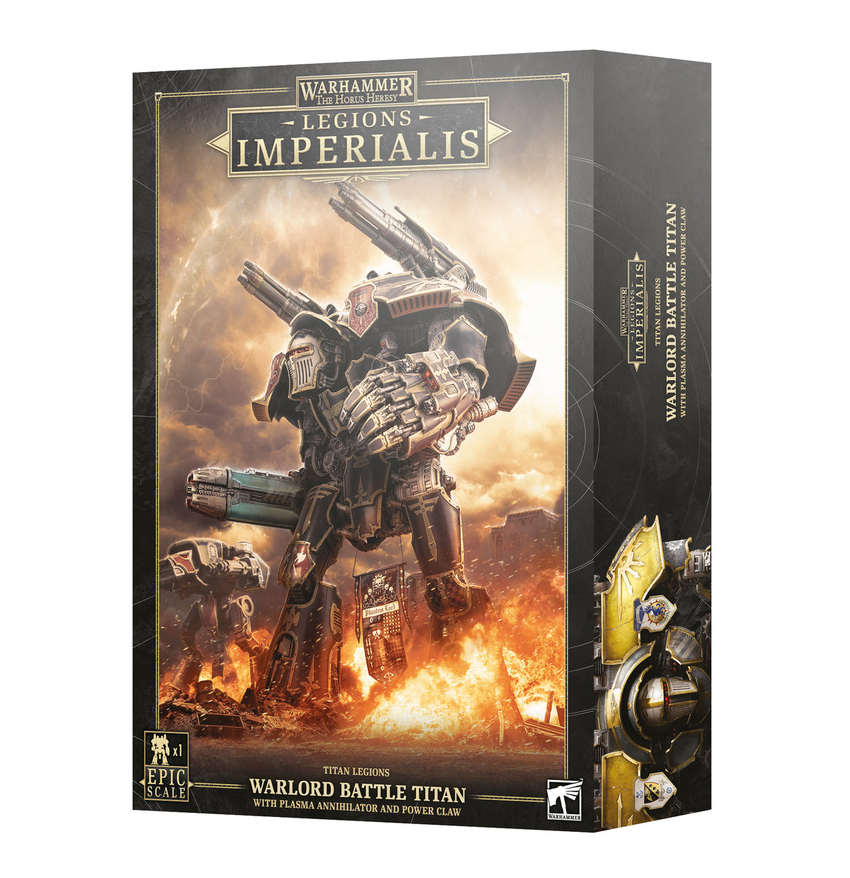 Legions Imperialis: Warlord Titan With Power Claw and Plasma Annihilator — product image