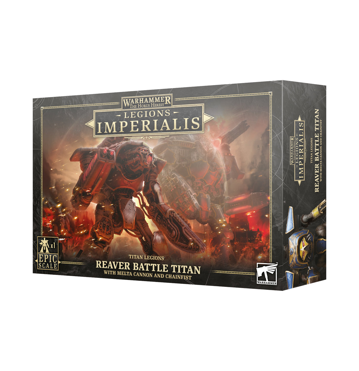 Legions Imperialis: Reaver Battle Titan with Melta Cannon and Chainfist — product image