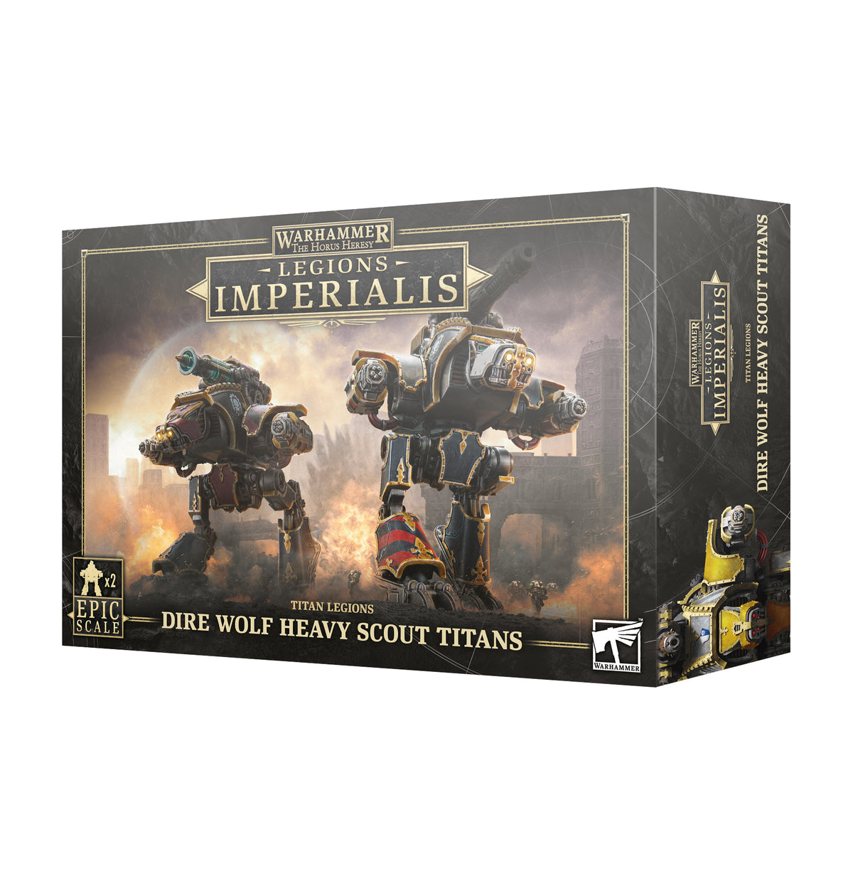 Legions Imperialis: Dire Wolf Heavy Scout Titans — product image