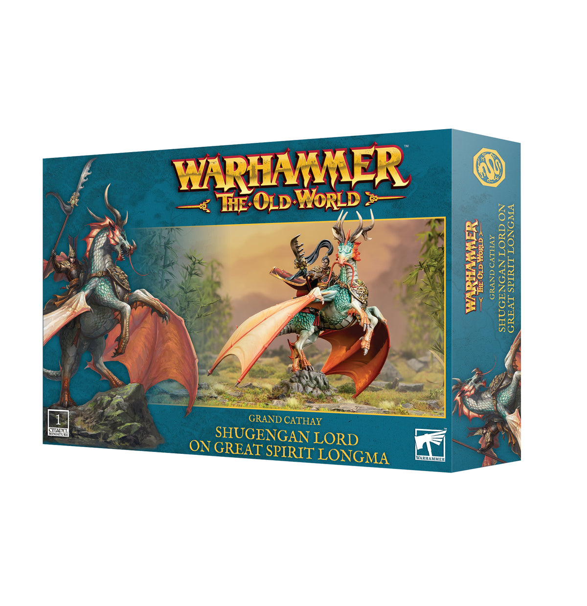 Shugengan Lord on Great Spirit Longma — official Games Workshop product image