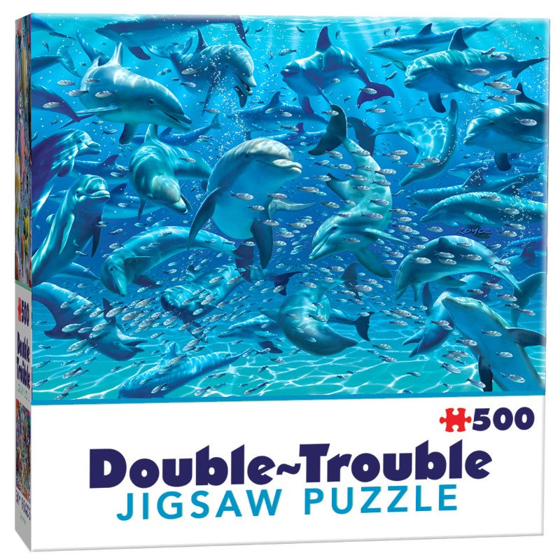 Double-Trouble Puzzle - Dolphins 28552