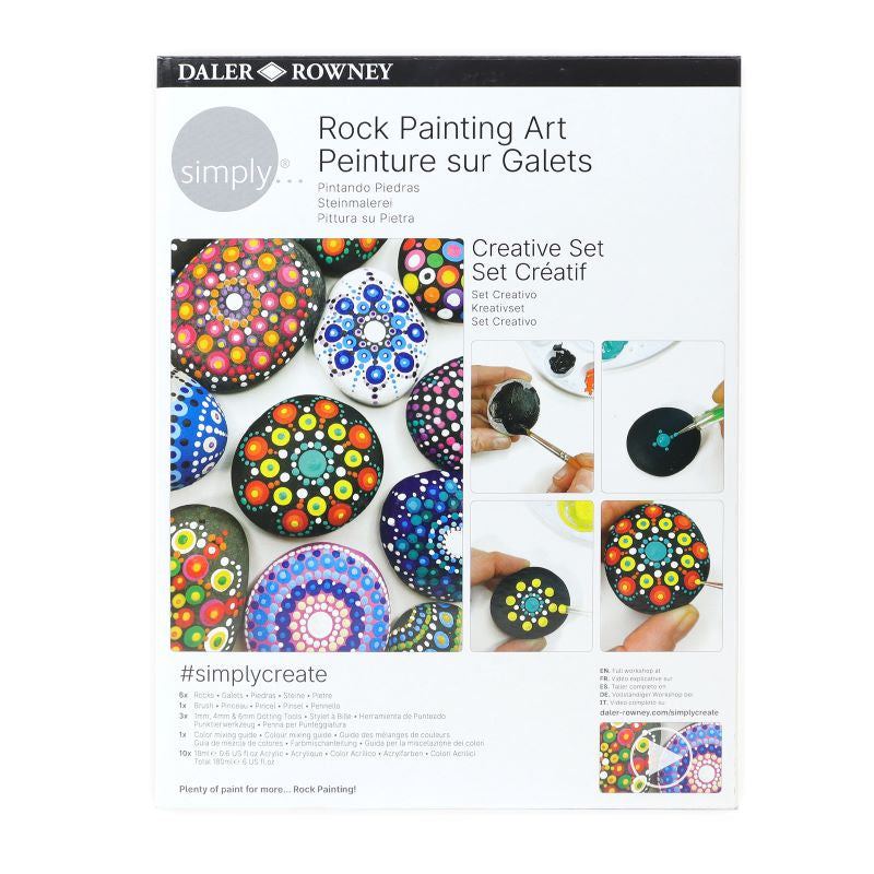 DALER-ROWNEY Simply Rock Painting Creative Set