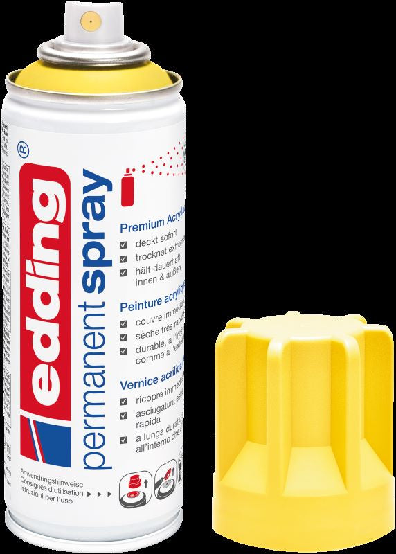 edding E-5200 Traff Ye. Mat Permanent Spray 4-Nl5200905