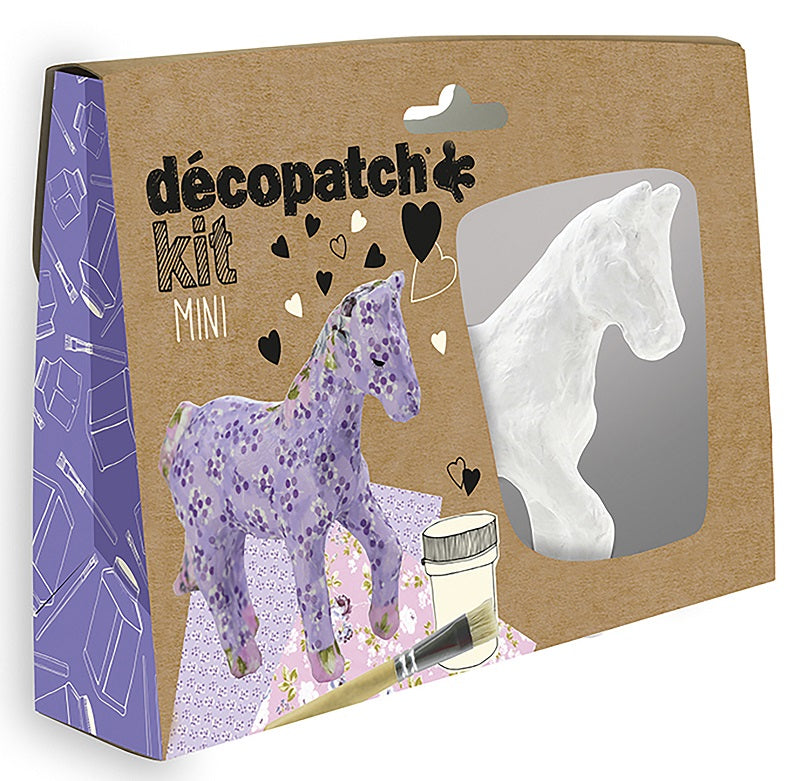 Décopatch Mini Kit Horse Kit010O