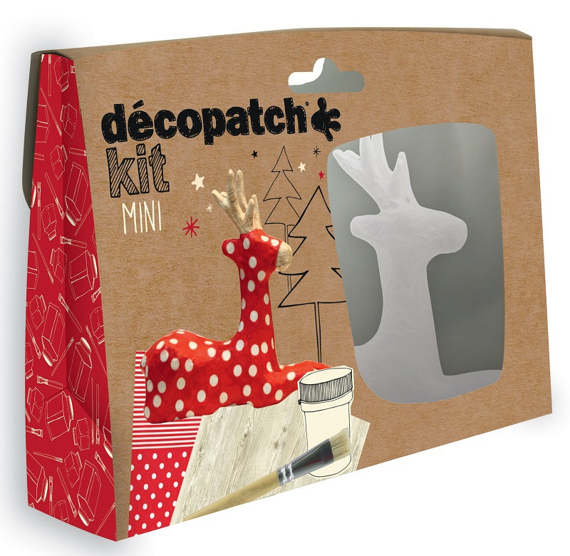 Décopatch Mini Kit Reindeer Kit018O