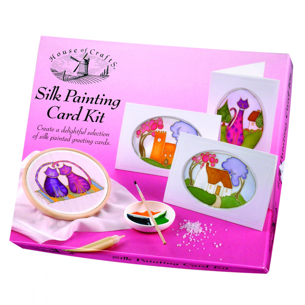 House Of Crafts Silk Painting Kit