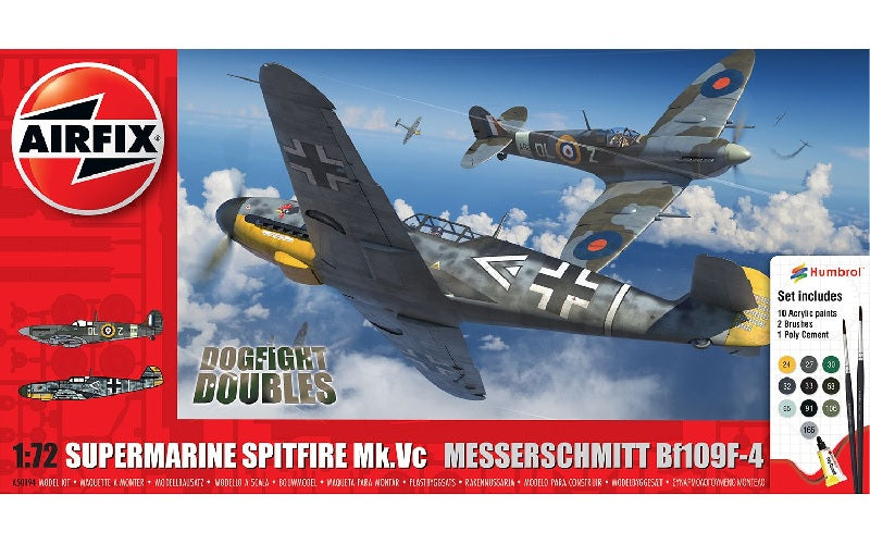 Airfix A50194 Supermarine Spitfire Vs Dogfight Double