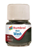 Humbrol Black Enamel Wash 28 ml Av0201