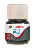 Humbrol Dark Grey Enamel Wash 28 ml Av0204