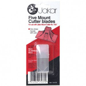 Dual Mount Cutter Blades Pack Of 5 7347-B