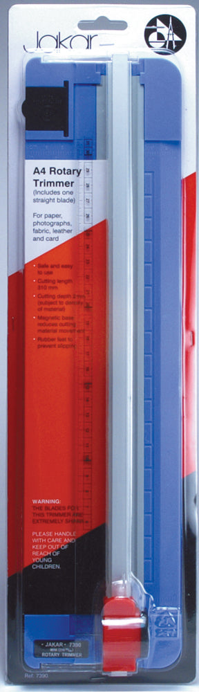 Jakar A4 Rotary Trimmer Includes 1 Straight Blade 7390