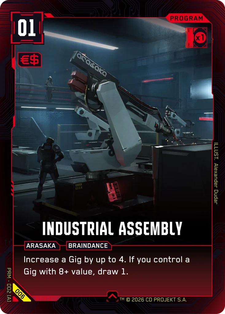Industrial Assembly — Arasaka Demo Deck / 006 / Uncommon