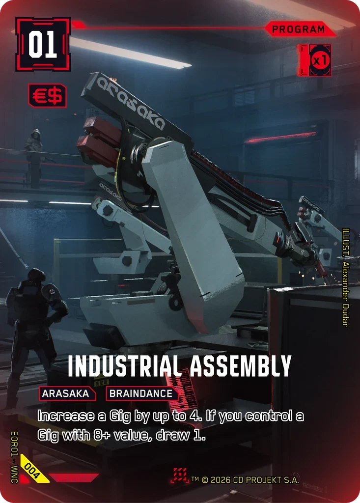 Industrial Assembly — Edgerunner Open S 1 / 004 / Nova Rare