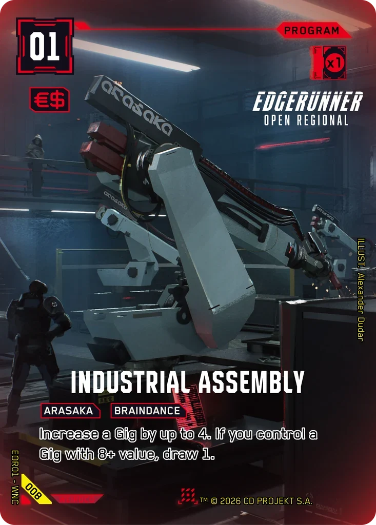 Industrial Assembly — Edgerunner Open S 1 / 008 / Nova Rare