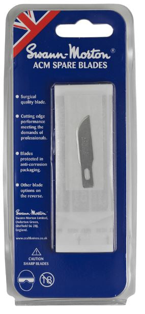 Swann Morton Acm Blades No 10 (Pack 5) For Acm111 9130
