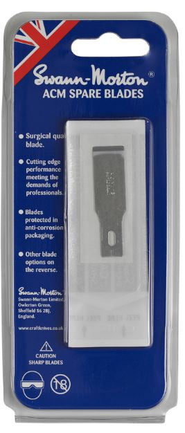Swann Morton Acm Blades No 18 (Pack 5) For Acm22 & M528 9138