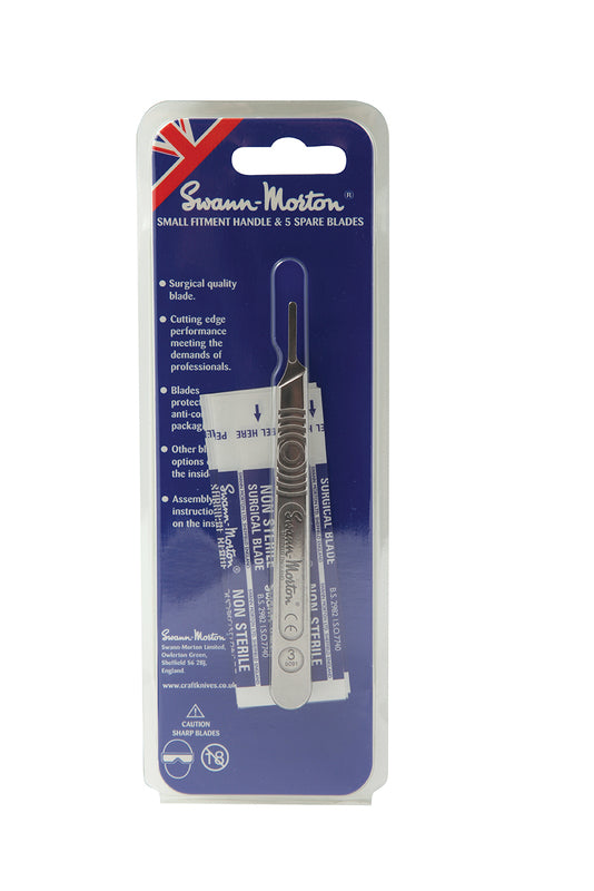 Swann Morton Graphic Scalpel Set No3 Handle/10A Blades 9210