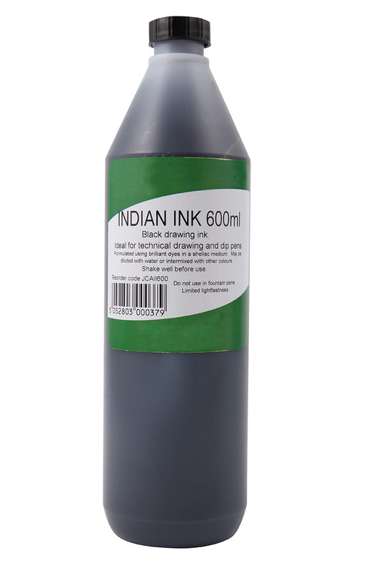Indian Ink 600 ml - Black Creative House