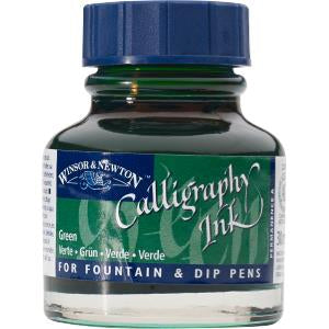 Winsor & Newton Green Calligraphy Ink 30 ml 1111289