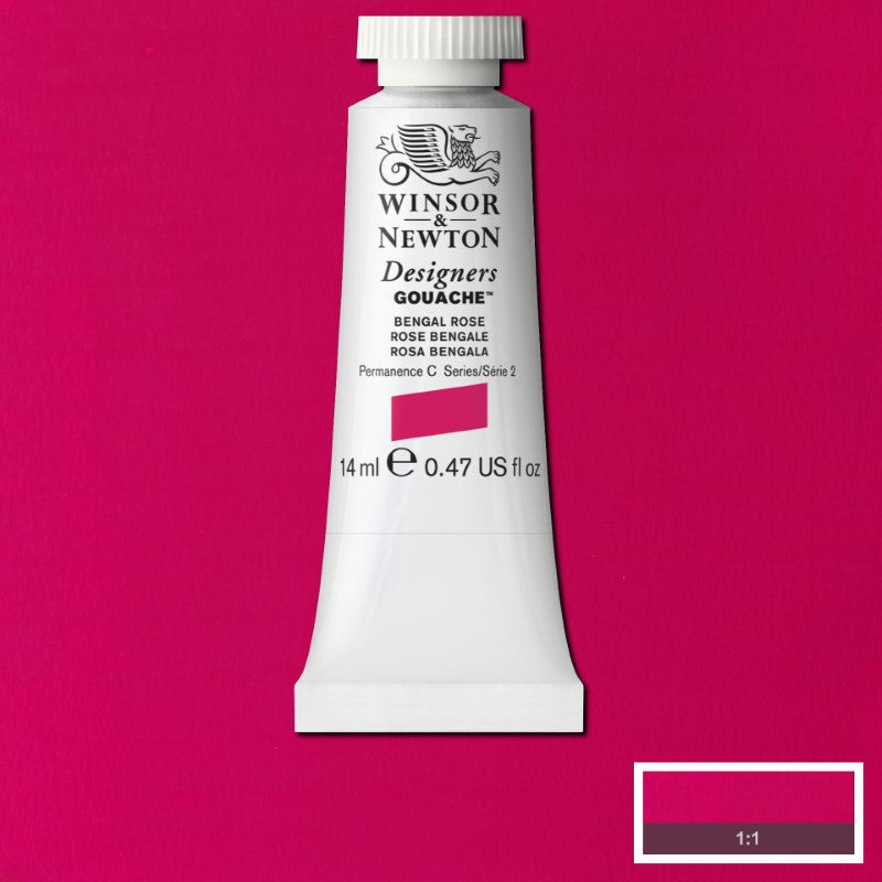 Winsor & Newton Designers Gouache 14 ml - Bengal Rose 8840534 (0605028)