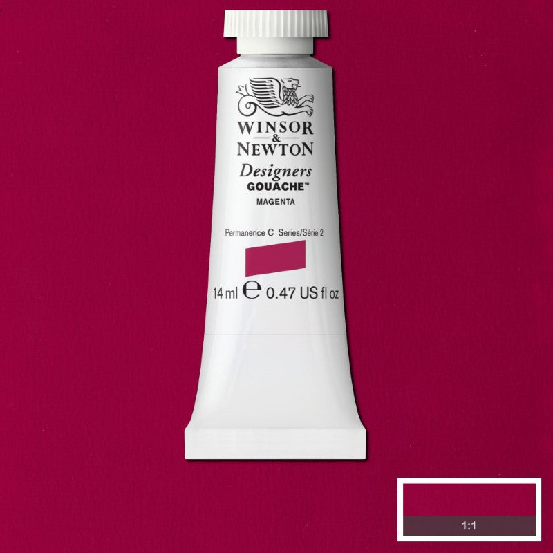 Winsor & Newton Designers Gouache 14 ml - Magenta 8840541 (0605380)