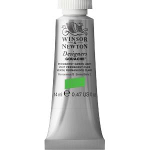Winsor & Newton Designers Gouache 14 ml - Perm Green Light 0605483