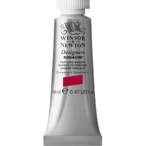 Winsor & Newton Designers Gouache 14 ml - Perylene Maroon 0605507