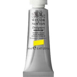 Winsor & Newton Designers Gouache 14 ml - Primary Yellow 0605527
