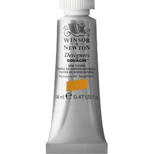 Winsor & Newton Designers Gouache 14 ml - Raw Sienna 0605552
