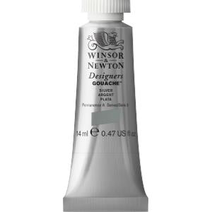 Winsor & Newton Designers Gouache 14 ml - Silver (Imitation) 0605617