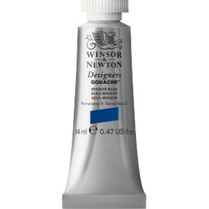 Winsor & Newton Designers Gouache 14 ml - Winsor Blue 0605706