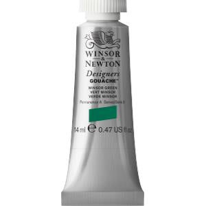 Winsor & Newton Designers Gouache 14 ml - Winsor Green 0605720
