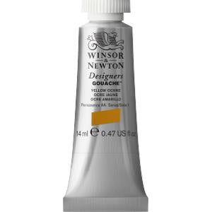 Winsor & Newton Designers Gouache 14 ml - Yellow Ochre 0605744