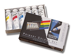 Winsor & Newton Designers Gouache 6X14 ml Primary Colour Set 8840601