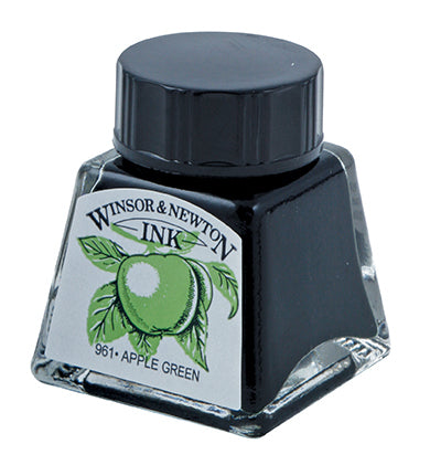 Winsor & Newton Drawing Ink 14 ml Apple Green 1005011