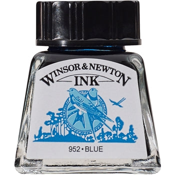 Winsor & Newton Drawing Ink 14 ml Blue 1005032