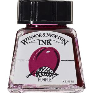 Winsor & Newton Drawing Ink 14 ml Purple 1005542