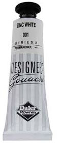 DALER-ROWNEY Designers Gouache 15 ml - Zinc White 136005001