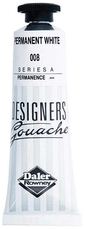 DALER-ROWNEY Designers Gouache 38 ml Permanent White